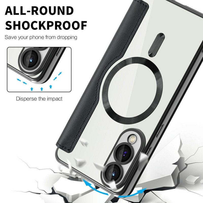 Folio-fodral Samsung Galaxy S25 5g Edge Magsafe-kompatibel Med Rfid-blockering