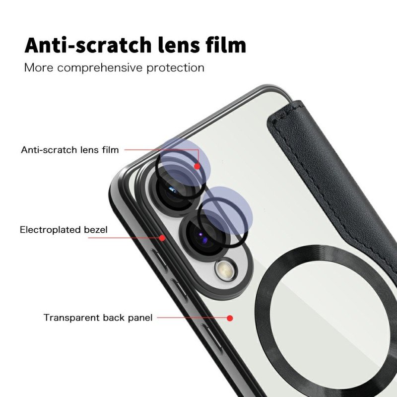 Folio-fodral Samsung Galaxy S25 5g Edge Magsafe-kompatibel Med Rfid-blockering