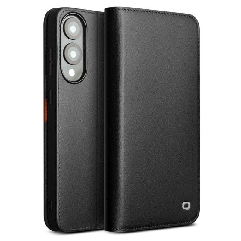 Folio-fodral Samsung Galaxy S25 5g Edge Telefonfodral Prestige Qialino-plånbok