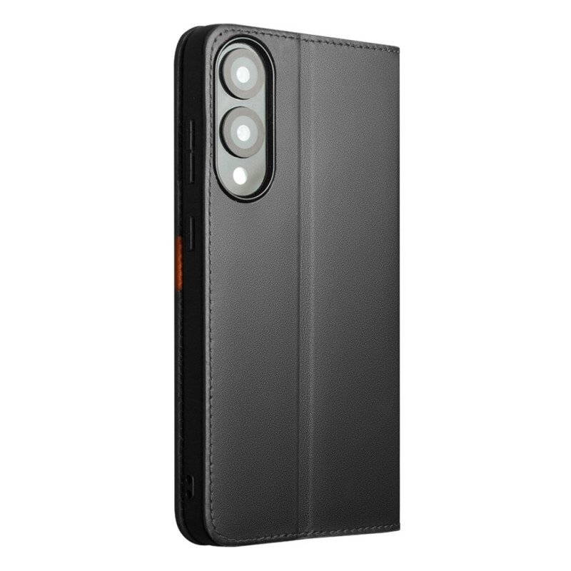 Folio-fodral Samsung Galaxy S25 5g Edge Telefonfodral Prestige Qialino-plånbok