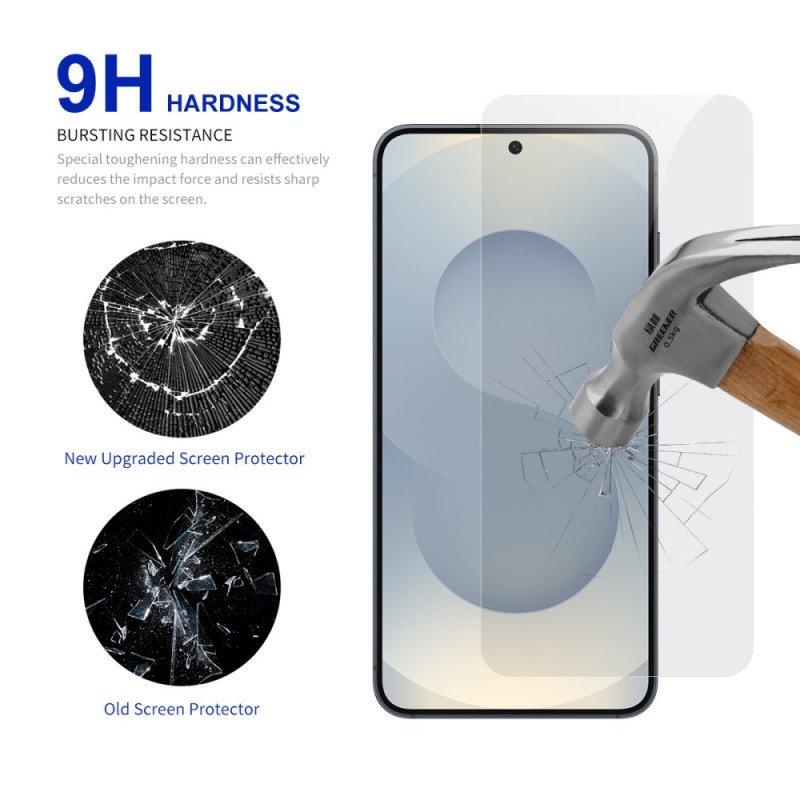 Härdat Skärmskydd I Glas För Samsung Galaxy S25 Edge