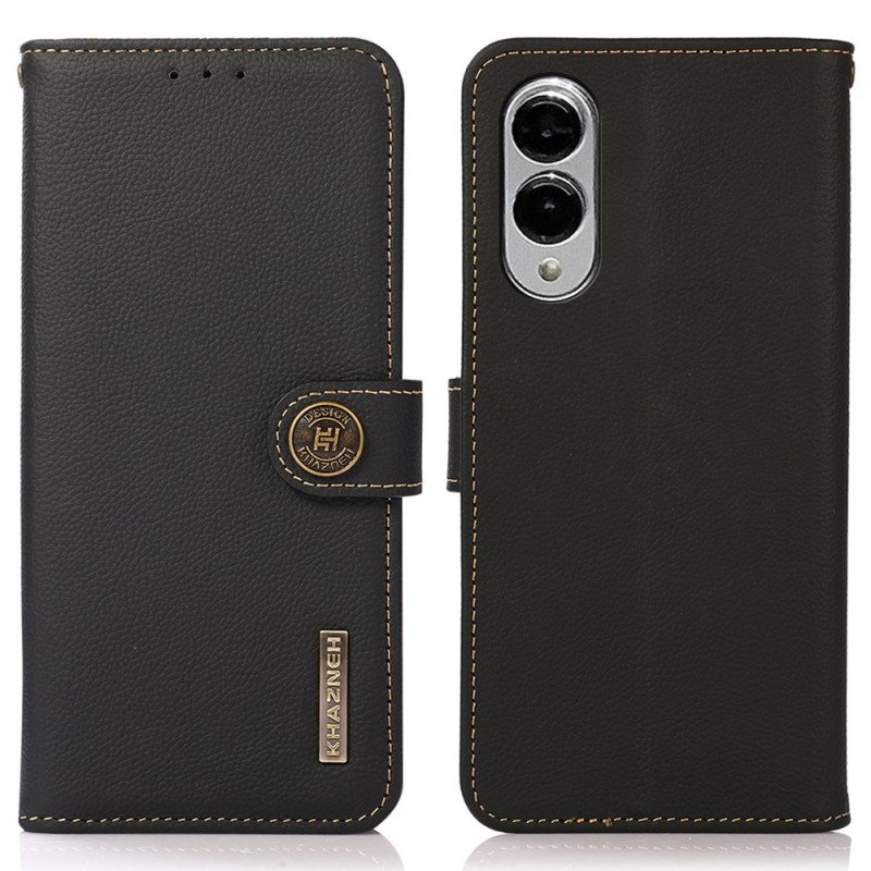 Läderfodral Samsung Galaxy S25 5g Edge Telefonfodral Khazneh