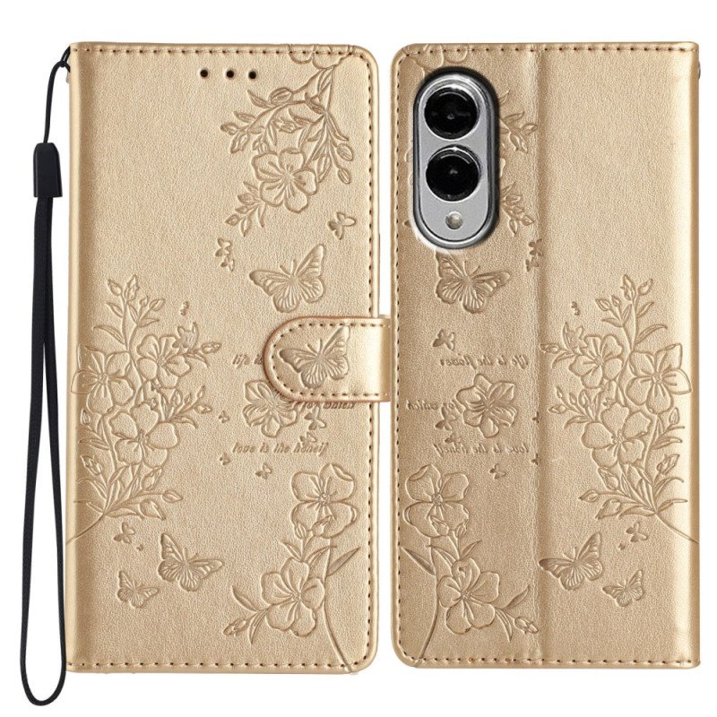 Läderskal Fodral Samsung Galaxy S25 5g Edge Asiatiskt Landskap