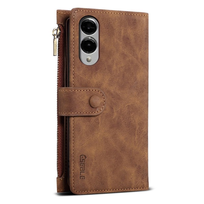 Läderskal Fodral Samsung Galaxy S25 5g Edge Stjärnserie Eseble