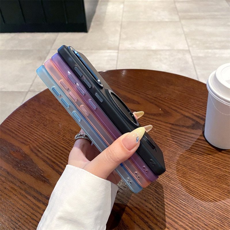 Skal För Samsung Galaxy S25 5g Edge Kompatibel Med Magsafe Frostad