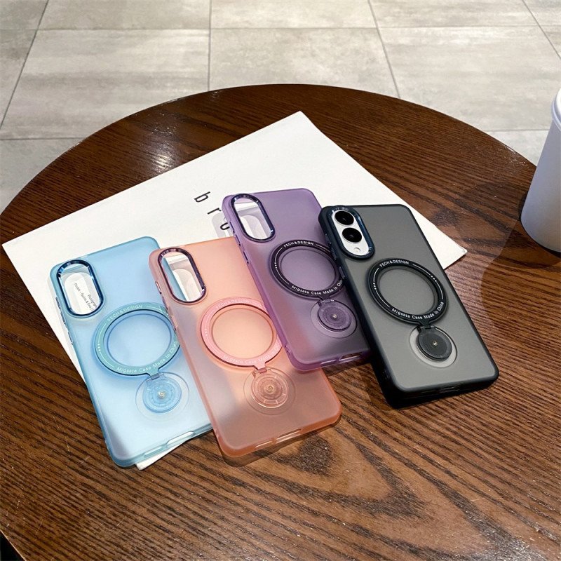 Skal För Samsung Galaxy S25 5g Edge Kompatibel Med Magsafe Frostad