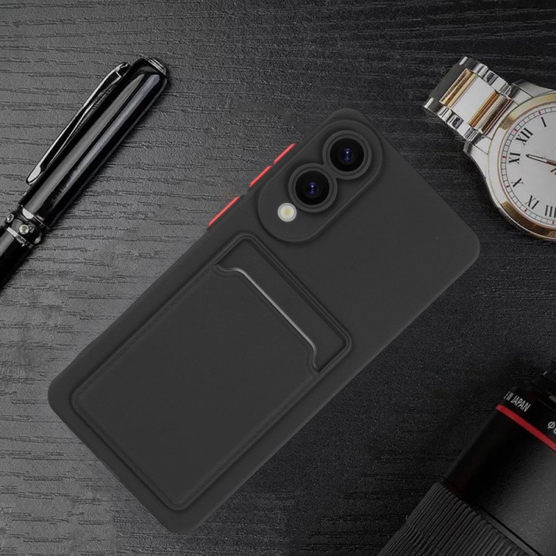 Skal För Samsung Galaxy S25 5g Edge Korthållare