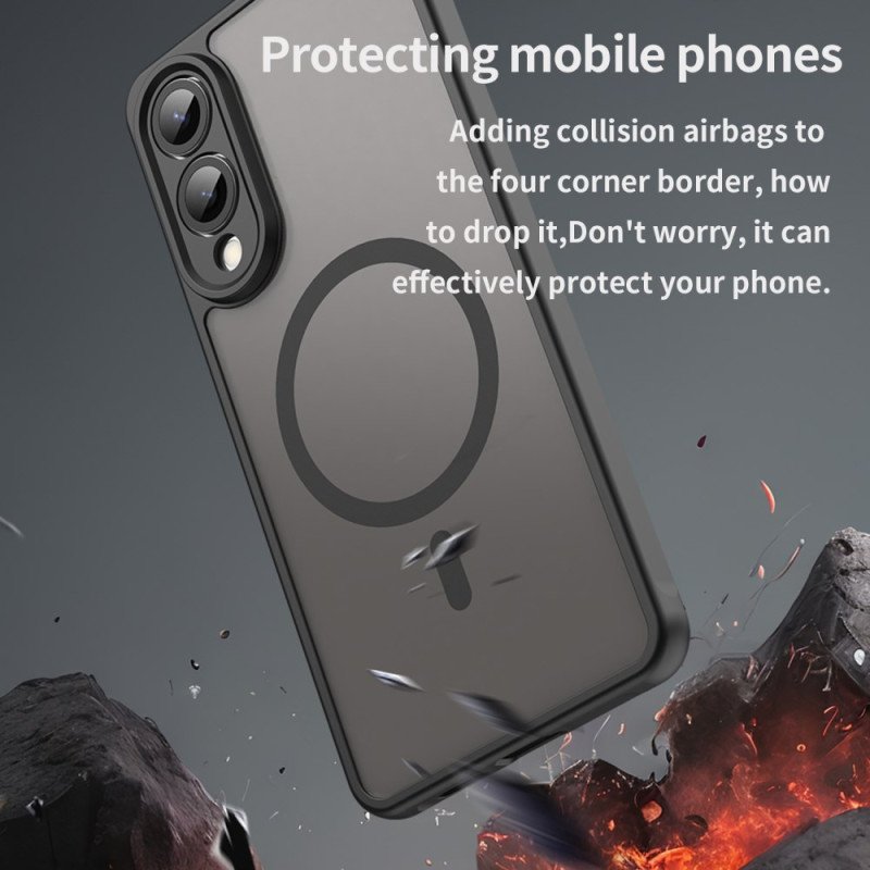 Skal För Samsung Galaxy S25 5g Edge Magsafe-fallsäker Kompatibel