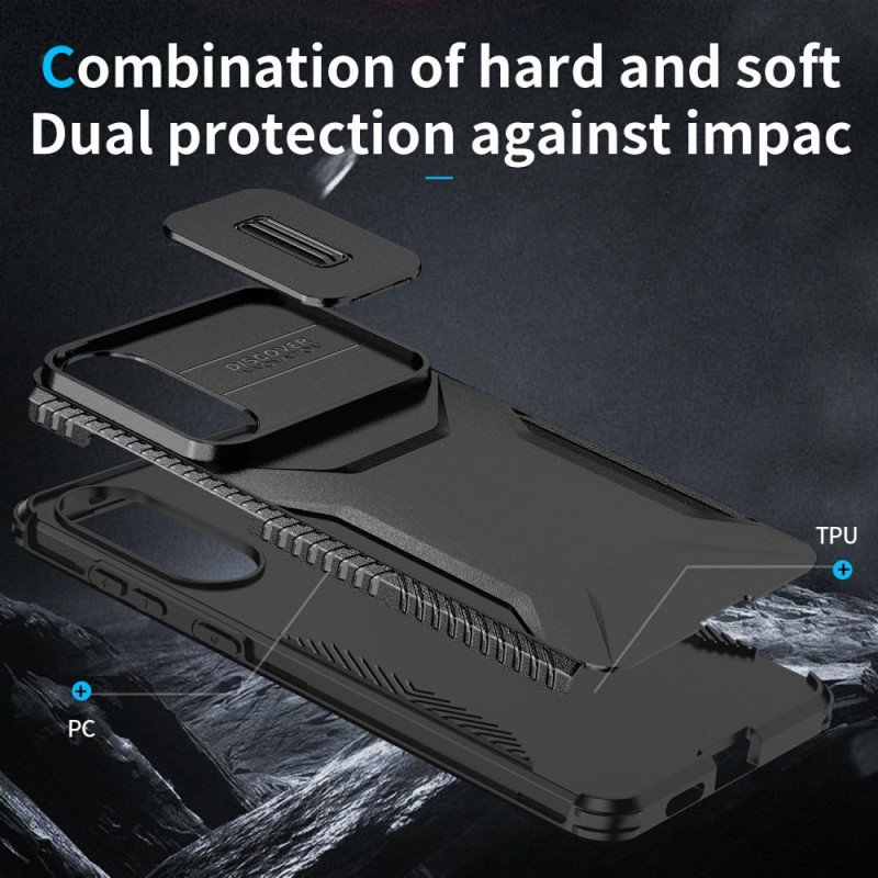 Skal För Samsung Galaxy S25 5g Edge Robust Metalleffekt