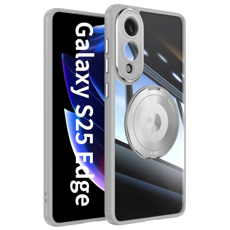 Skal För Samsung Galaxy S25 5g Edge Roterande Fäste Och Linsskydd