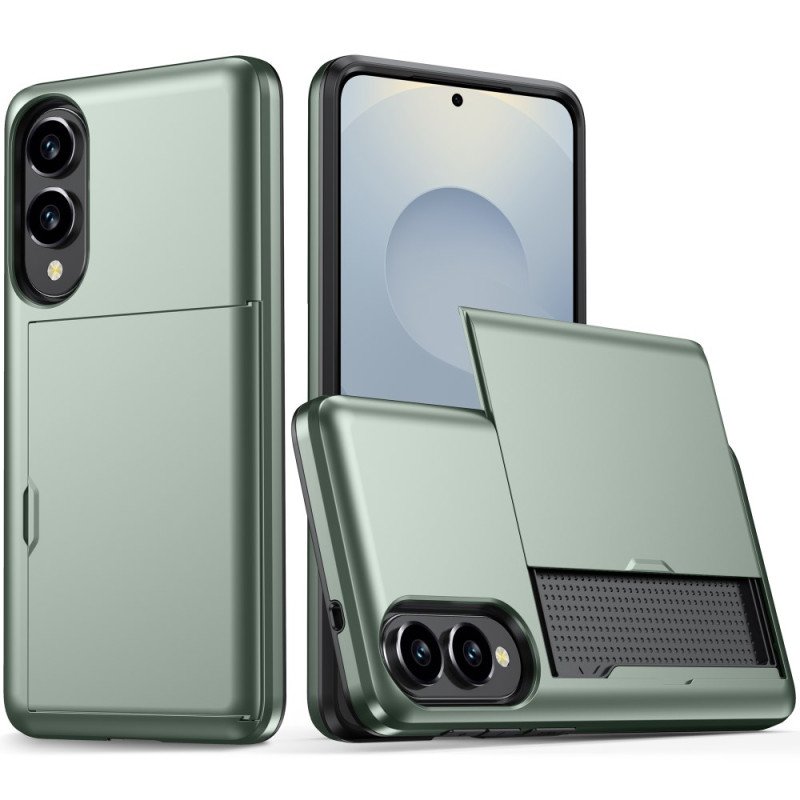 Skal För Samsung Galaxy S25 5g Edge Skjutbart Korthållare