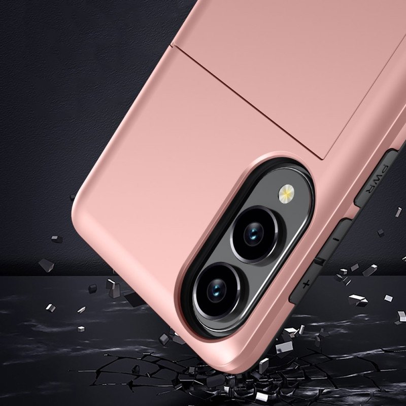 Skal För Samsung Galaxy S25 5g Edge Skjutbart Korthållare