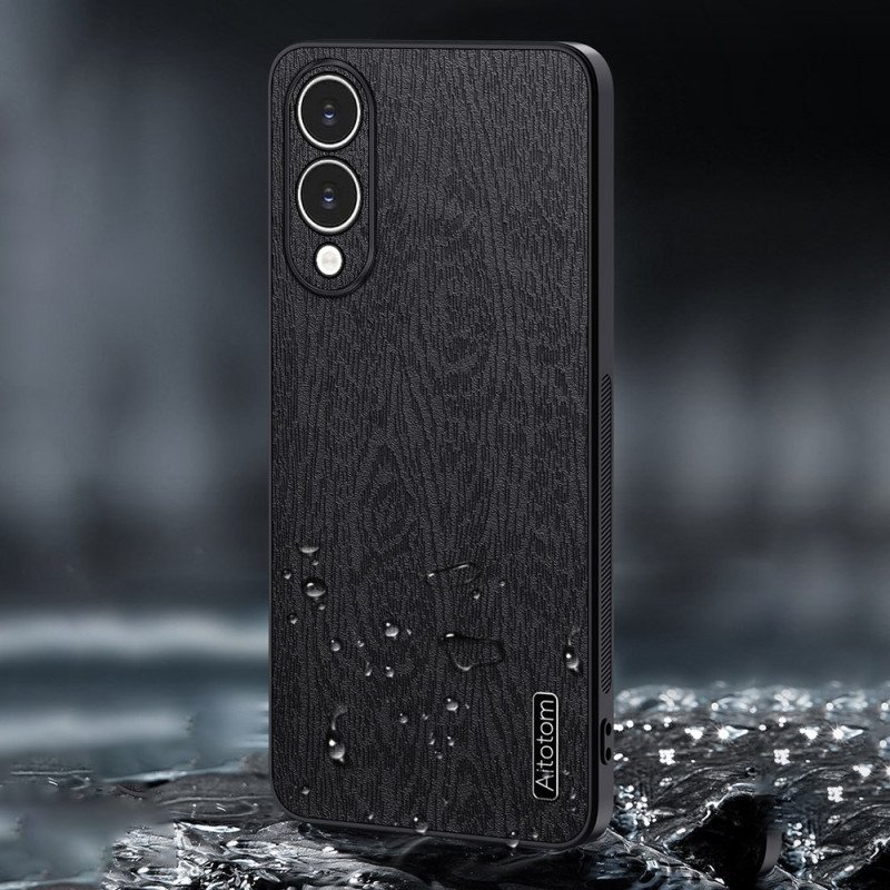 Skal Samsung Galaxy S25 5g Edge Azns Träeffekt