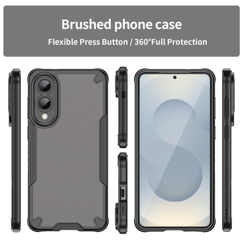 Skal Samsung Galaxy S25 5g Edge Borstad Genomskinlig