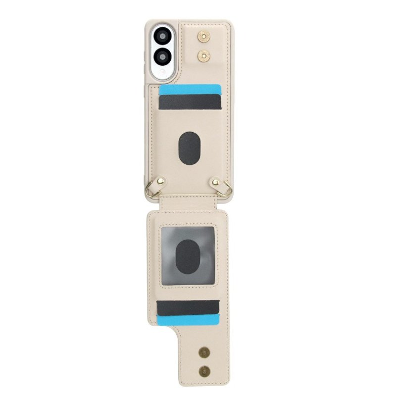 Skal Samsung Galaxy S25 5g Edge Korthållare Med Rem Och Axelrem