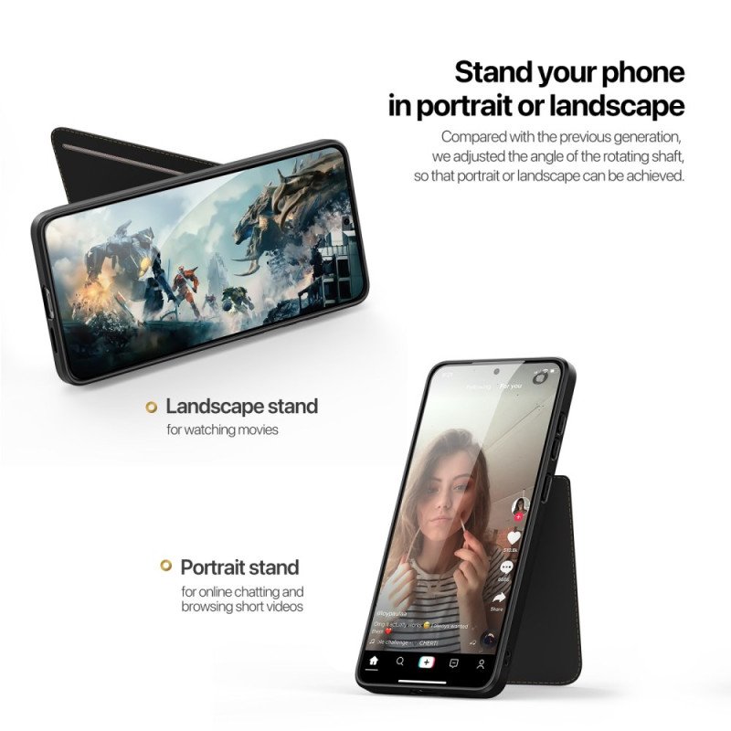 Skal Samsung Galaxy S25 5g Edge Magnetisk Med Korthållare