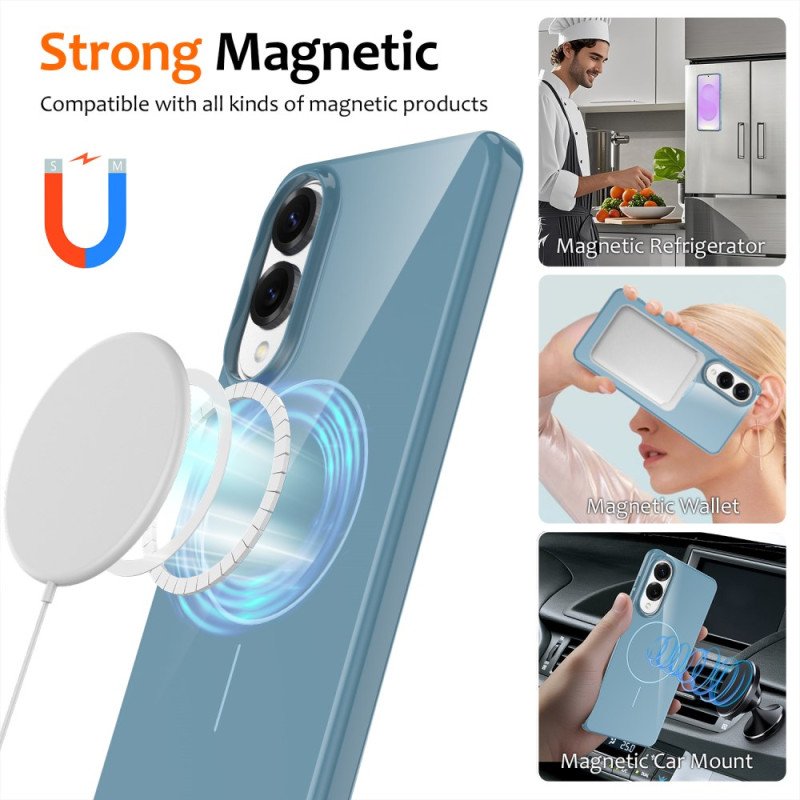 Skal Samsung Galaxy S25 5g Edge Magsafe-kompatibel Med Rem