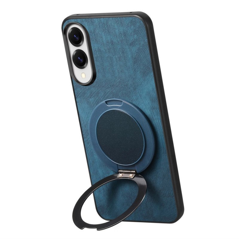 Skal Samsung Galaxy S25 5g Edge Mockaeffekt Med Roterande Stativ