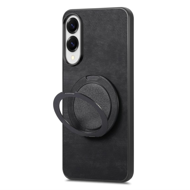 Skal Samsung Galaxy S25 5g Edge Mockaeffekt Med Roterande Stativ