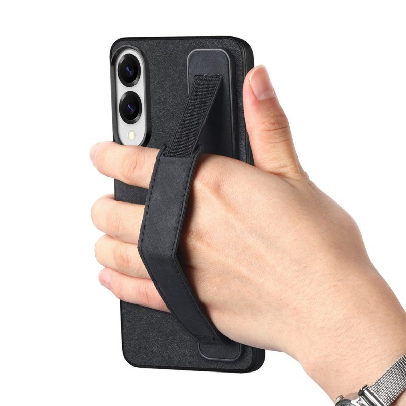 Skal Samsung Galaxy S25 5g Edge Retrostil Med Stativrem