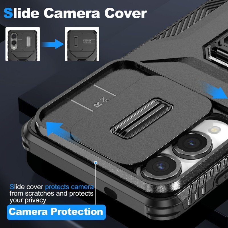 Skal Samsung Galaxy S25 5g Edge Stativ Och Kameraskydd