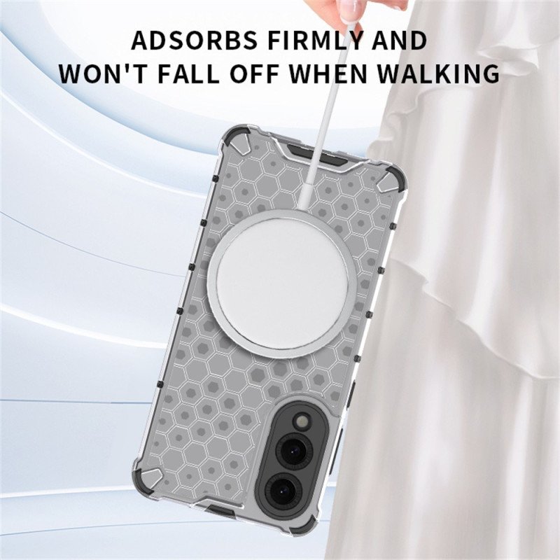 Skal Samsung Galaxy S25 5g Edge Telefonfodral Kompatibel Med Magsafe Honeycomb