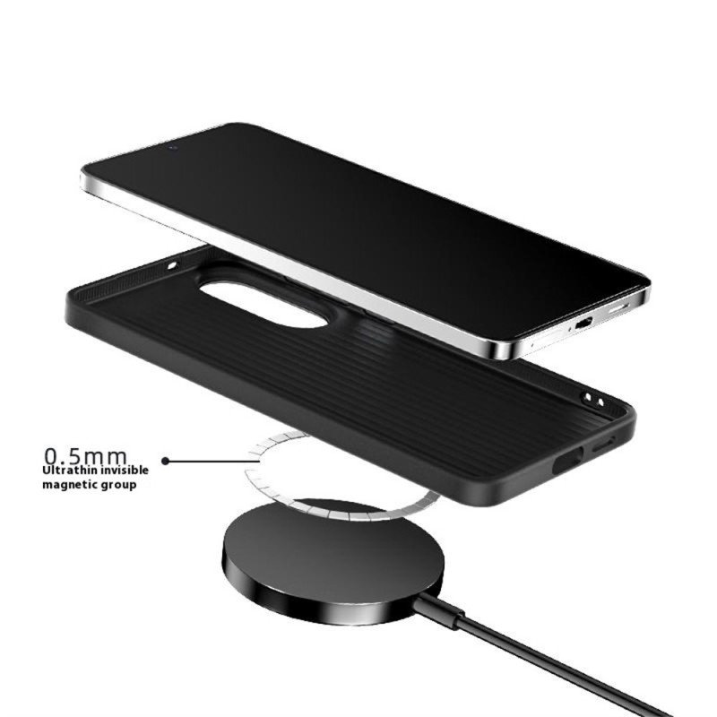 Skal Samsung Galaxy S25 5g Edge Telefonfodral Magsafe-kompatibel Ultratunna The Great Wall Abeel