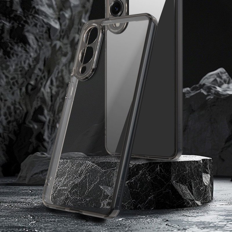 Skal Samsung Galaxy S25 5g Edge Telefonfodral Metalleffektkant