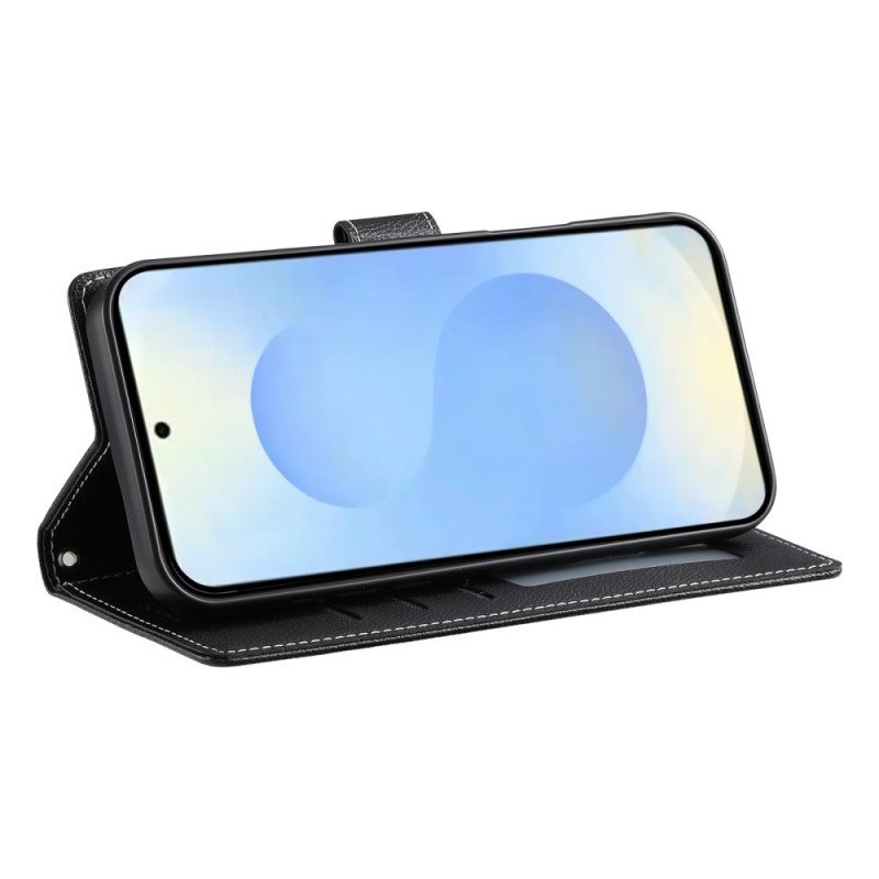 Skyddsfodral Samsung Galaxy S25 5g Edge Konstläder