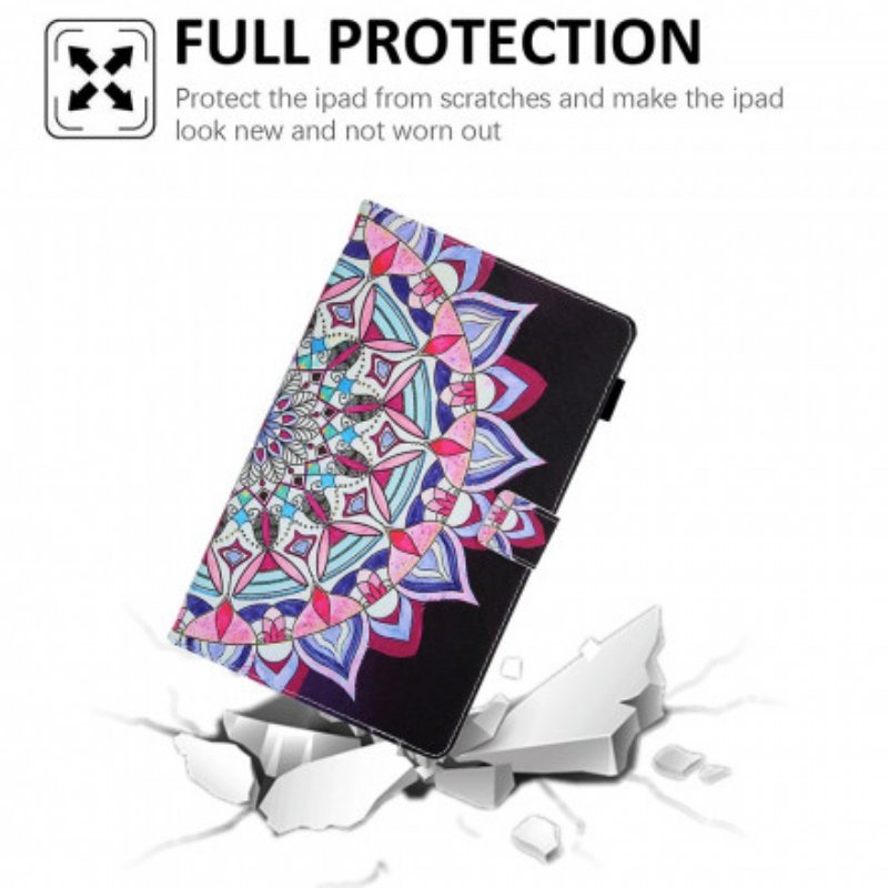 Fodral Samsung Galaxy Tab A7 (2020) Grafisk Mandala