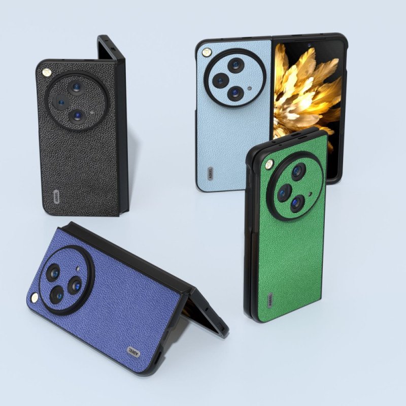 Skal Oppo Find N3 Abeel Natural Lychee Läder