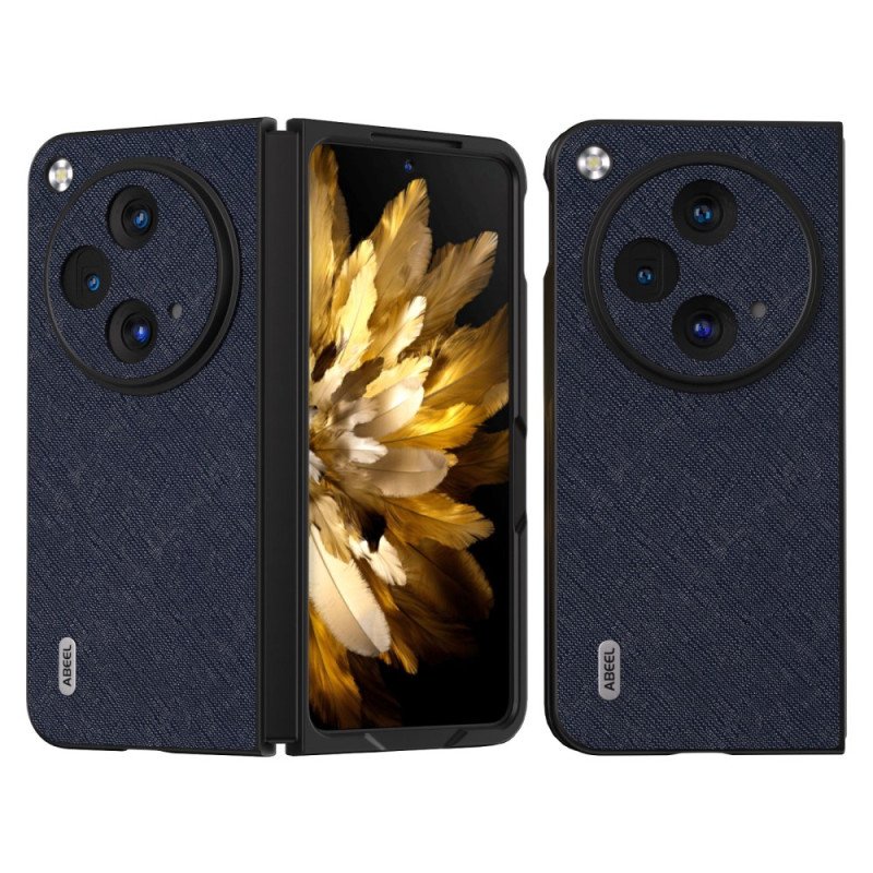 Skal Oppo Find N3 Äkta Vävt Läder Abeel