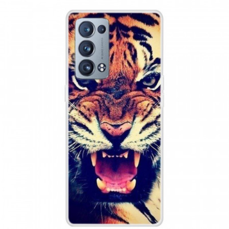 Skal Oppo Reno 6 Pro 5G Främre Tiger