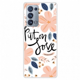 Skal Oppo Reno 6 Pro 5G Lägg På Kärlek