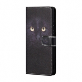 Fodral Xiaomi Redmi Note 10 5G Med Kedjar Strappy Cat Eyes