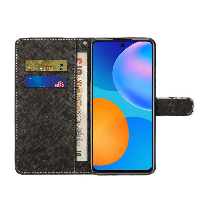 Fodral Xiaomi Redmi Note 10 5G Varg Med Snodd