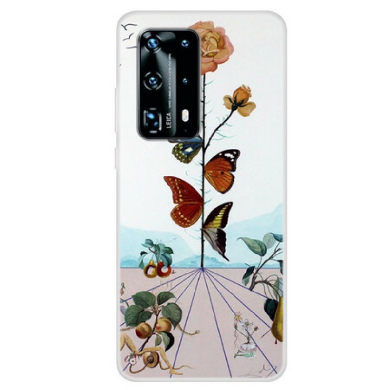 Mobilskal Huawei P40 Pro Natur Fjärilar