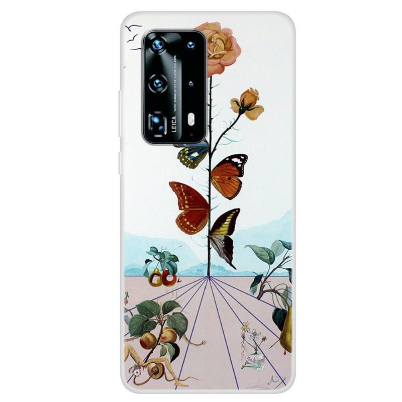 Mobilskal Huawei P40 Pro Natur Fjärilar