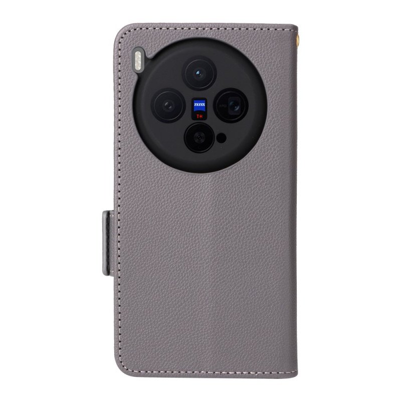 Fodral Vivo X300 Konstläder Med Strap-on