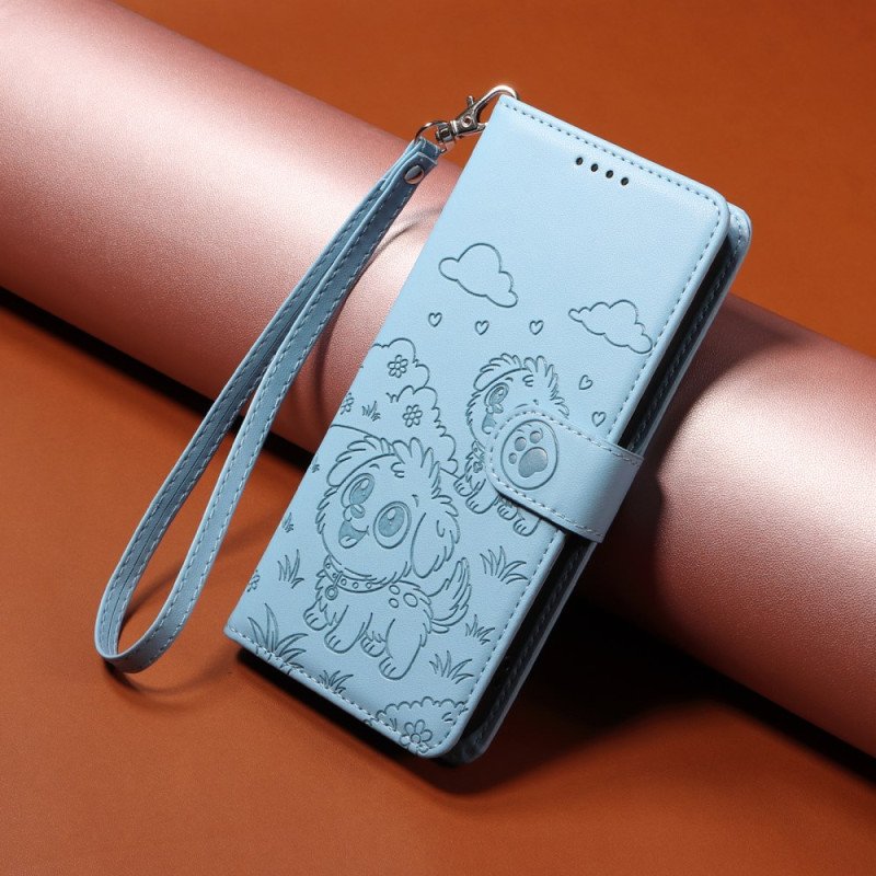 Fodral Vivo X300 Rfid-skydd Med Hundgravyr