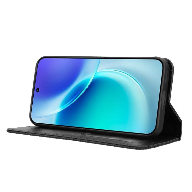 Folio-fodral Vivo X300 Telefonfodral Vintagekant