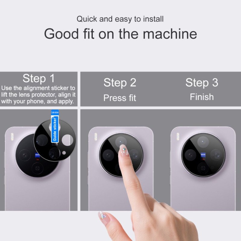 Linsskydd I Härdat Glas För Vivo X300 (version (svart))