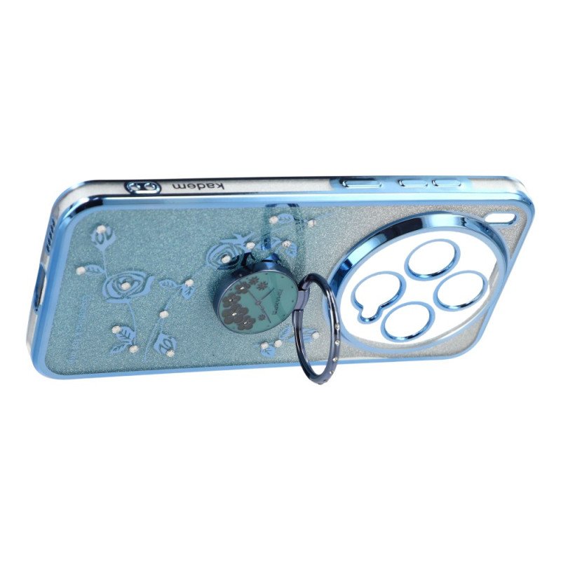 Skal För Vivo X300 Kadem Blomma- Och Strassringhållare