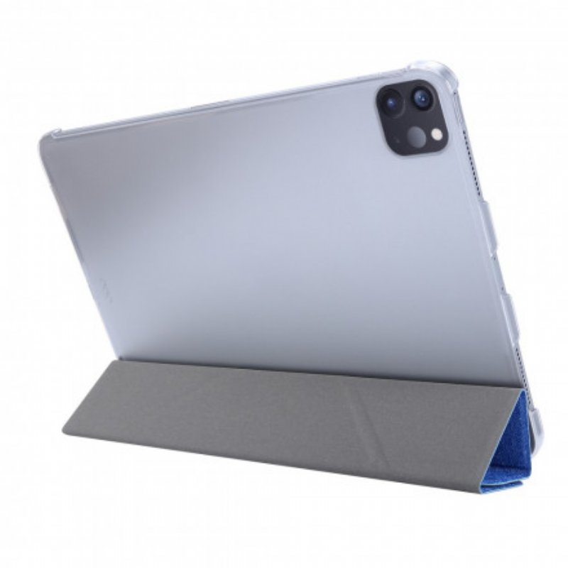 Skal iPad Pro 12.9" (2021) Konsistens I Konstläder Siden