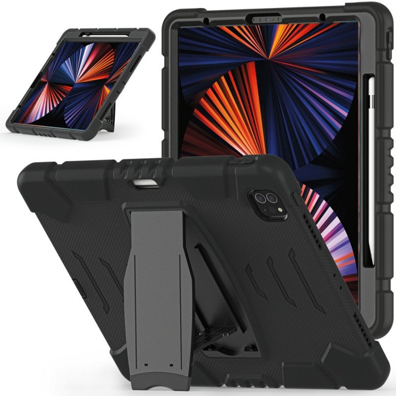 Skal iPad Pro 12.9" (2021) Skyddsfodral Trippelskydd Med Stativ