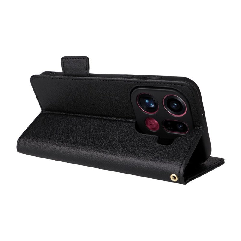 Fodral Oppo Find X9 Pro 5g Konstläder Med Remmar