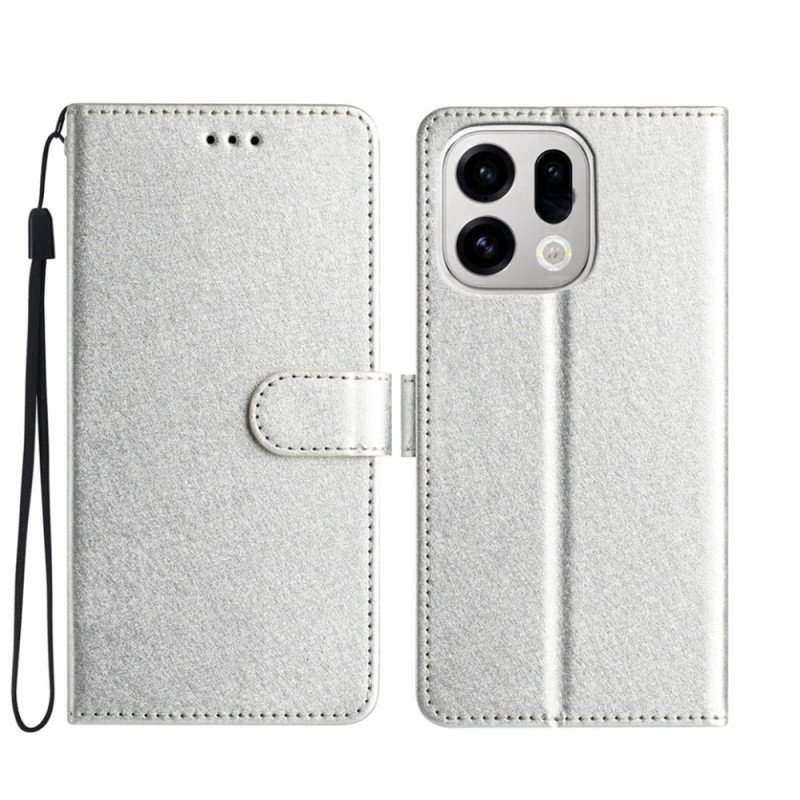 Fodral Oppo Find X9 Pro 5g Sidenstruktur