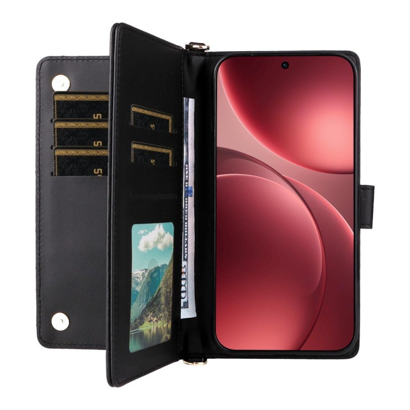 Fodral Oppo Find X9 Pro 5g Vadderad Med Remmar