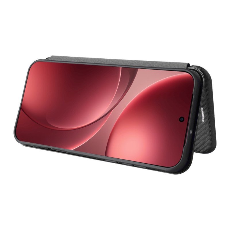Folio-fodral Oppo Find X9 Pro 5g Kolfiberstruktur