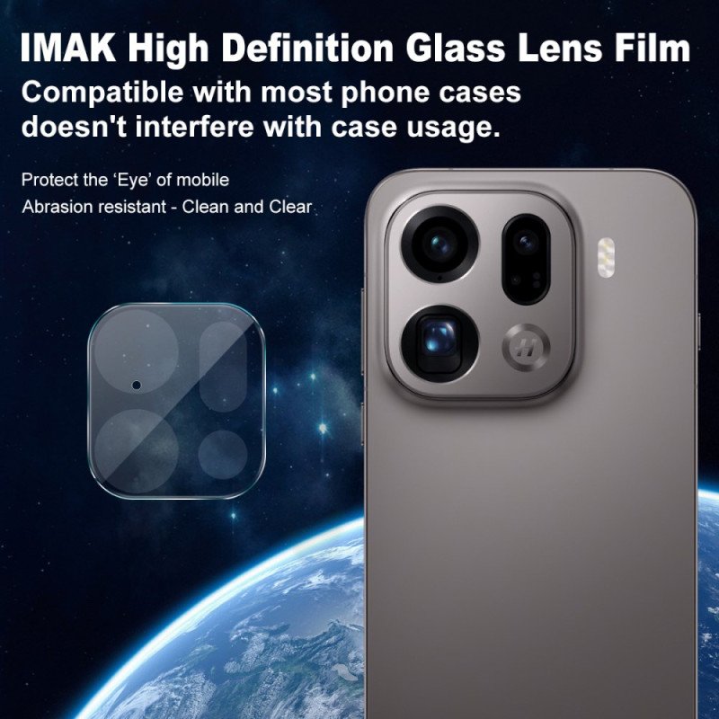 Linsskydd I Härdat Glas För Oppo Find X9 Pro 5g